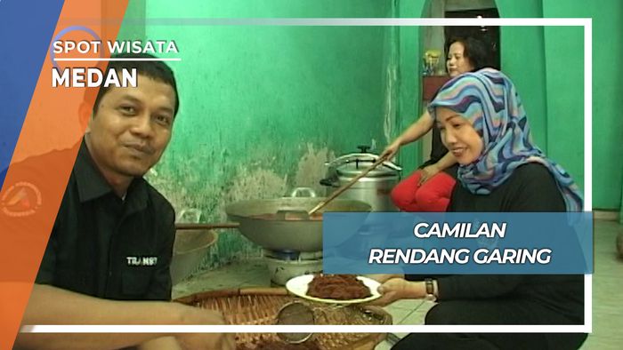 Camilan Rendang Garing, Medan