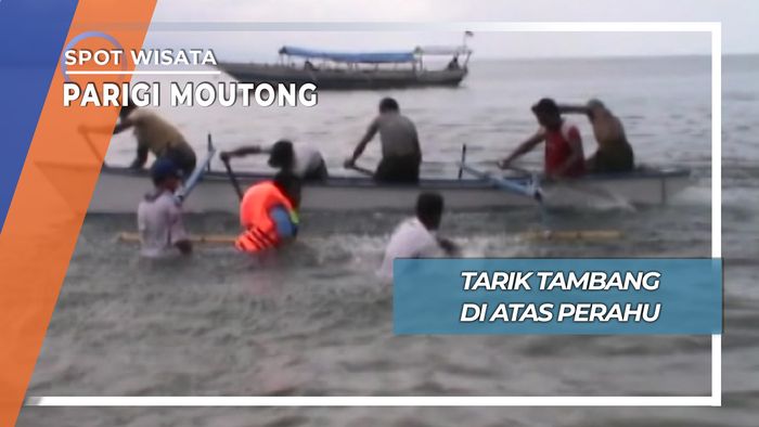 Tarik Tambang di Atas Perahu, Parigi Moutong