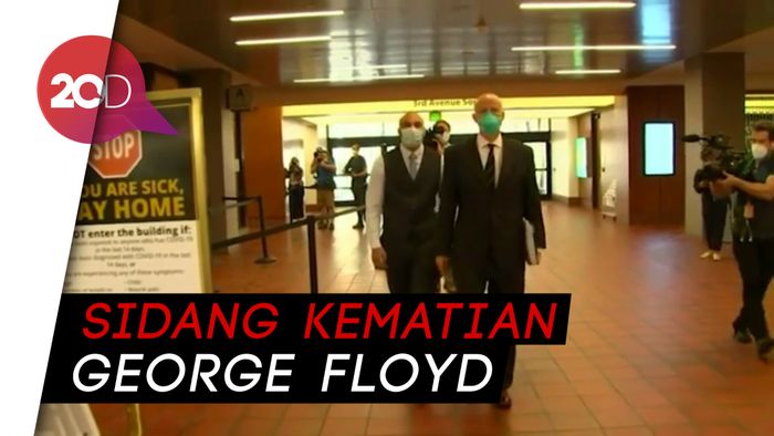 3 Polisi Minneapolis Hadiri Persidangan Kematian George Floyd