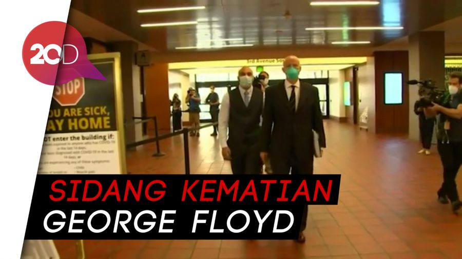 3 Polisi Minneapolis Hadiri Persidangan Kematian George Floyd