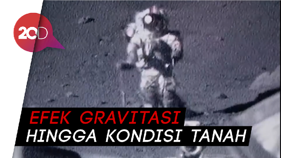 Tersandung hingga Terjatuh, Tingkah Astronaut saat Mendarat di Bulan