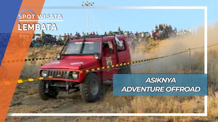 Asik Seru Petualangan Offroad Lembata