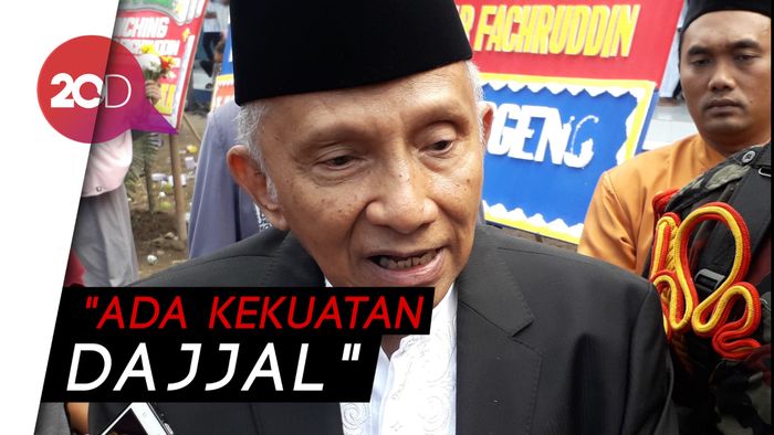 Amien Rais Singgung Dajjal dan Kunjungan PDIP ke Partai Komunis China