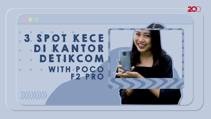3 Spot Foto Instagramable di Kantor Detikcom