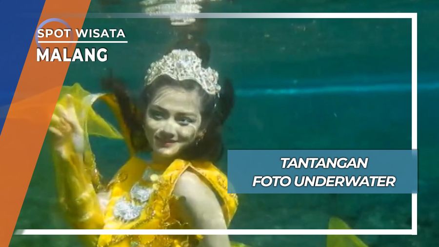 Tantangan Foto Underwater, Malang