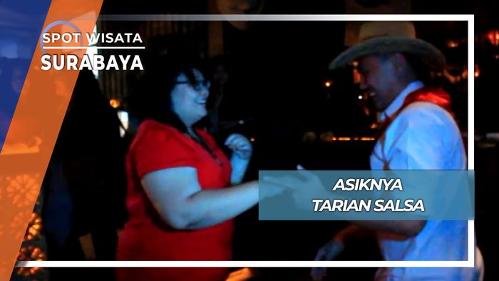 Asiknya Tarian Salsa, Surabaya