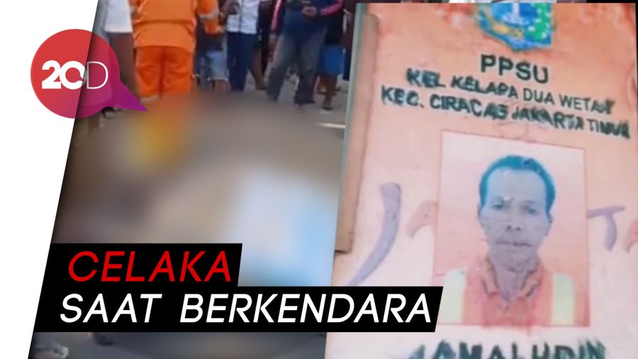 Petugas PPSU Tewas Tertabrak dan Terlindas Truk di Cipayung