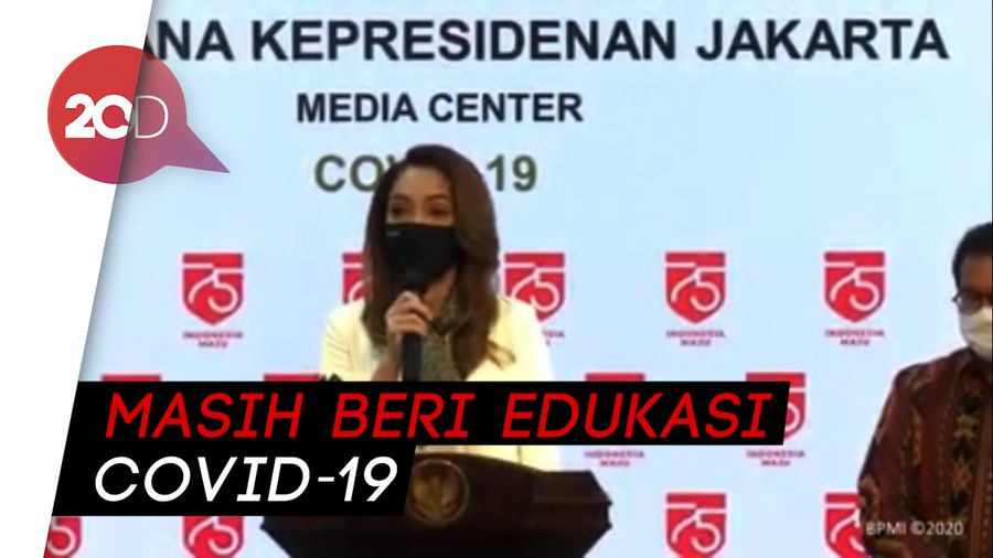 dr Reisa Tampil Lagi di Konpers COVID-19