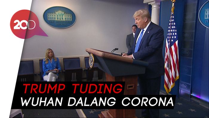 Bos Lab Wuhan Tuntut Permintaan Maaf Trump soal Tudingan Corona 