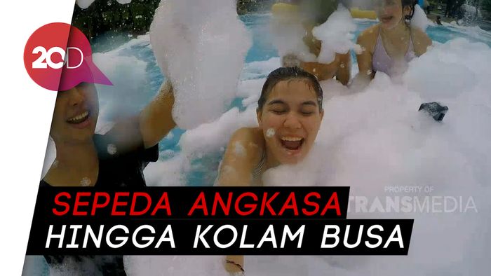 Celebrity on Vacation: Keseruan Main Wahana di Purwakarta