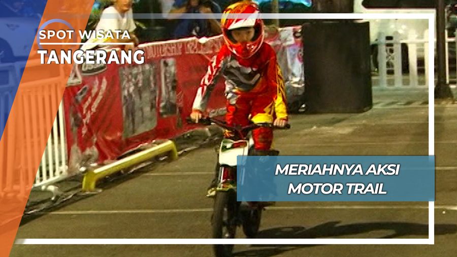 Asik Aksi Seru Motor Freestyle Trail Tangerang