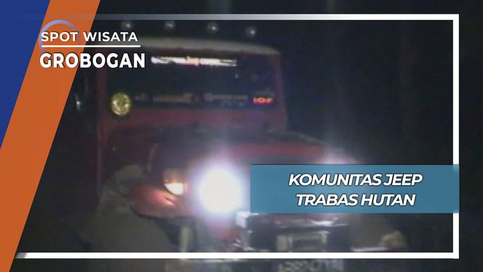 Terabas Hutan Malam Jeep Grobogan 