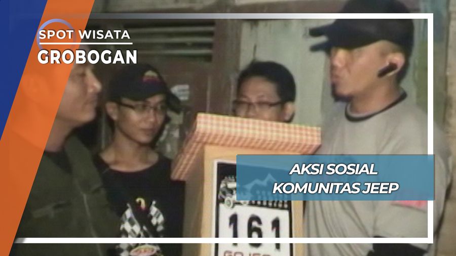 Offroader Wanita Bakti Sosial Jeep Grobogan