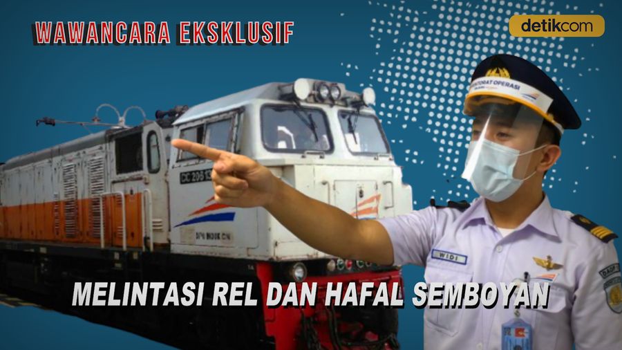 Eksklusif! Cerita Asam Manis Masinis Kereta Api Lokomotif
