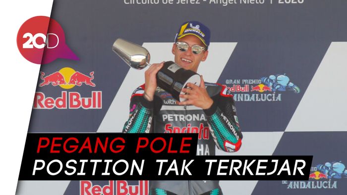 Hasil MotoGP Andalusia 2020: Fabio Quartararo Menang!