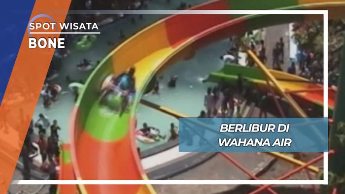 Liburan di Wahana Air Riattang Timur Bone