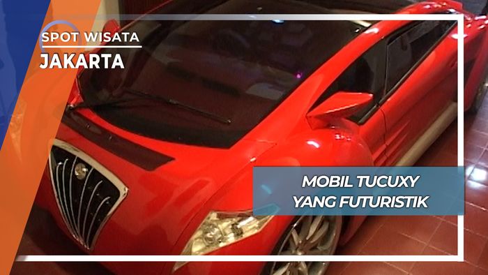 Mobil Listrik Desain Futuristik, Jakarta