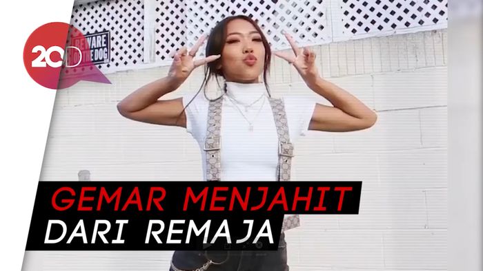 Bikin Baju dari Tas Louis Vuitton dan Gucci, Wanita Filipina Viral