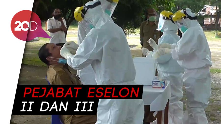 Satu Pejabat di Pemkab Gorontalo Positif Covid, 221 PNS Tes Swab