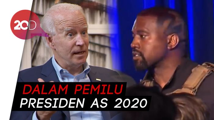 Kanye West Yakin Mampu Kalahkan Joe Biden