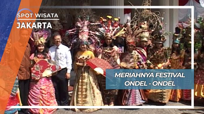 Meriahnya Acara Festival Ondel-ondel, Jakarta