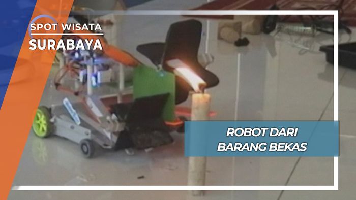 Robot dari Barang Bekas, Surabaya