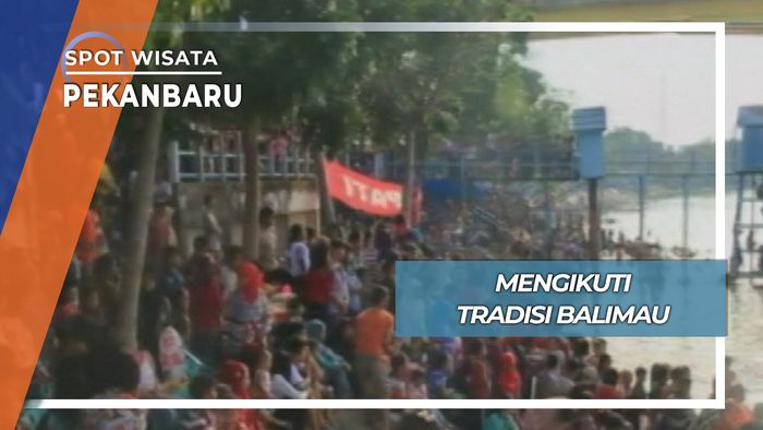 Kemeriahan Menangkap Bebek dengan Tradisi Balimau, Pekanbaru