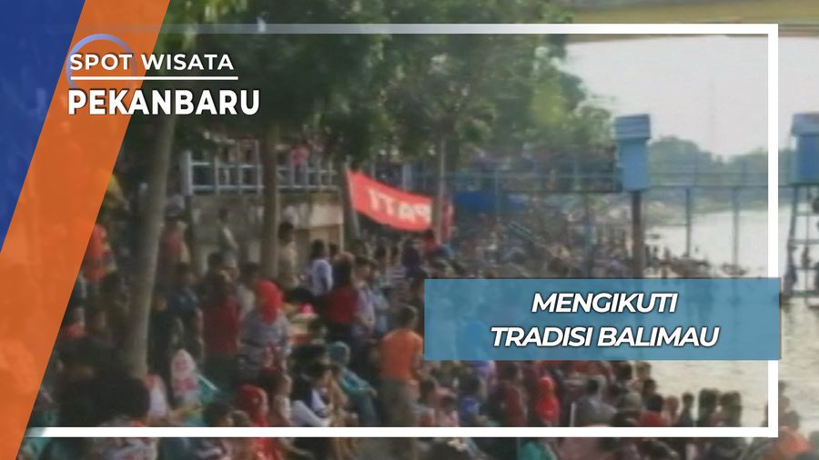 Kemeriahan Menangkap Bebek dengan Tradisi Balimau, Pekanbaru