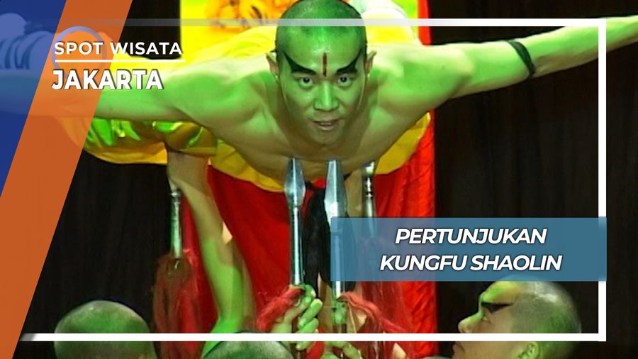 Meriahnya Pertunjukan Kungfu Shaolin, Jakarta