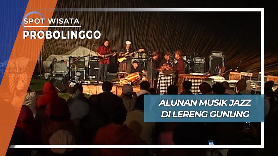Alunan Musik Jazz di Lereng Gunung, Probolinggo