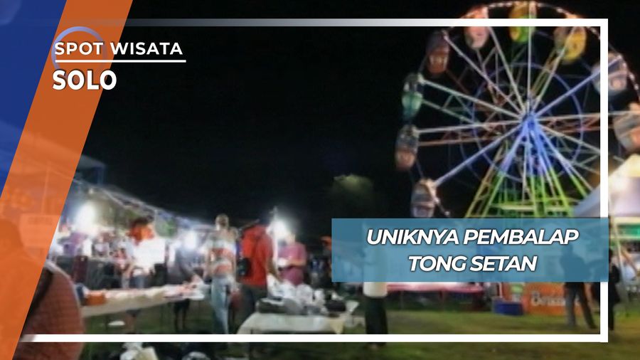 Atraksi Roda Gila Pengedara Tong Setan Solo