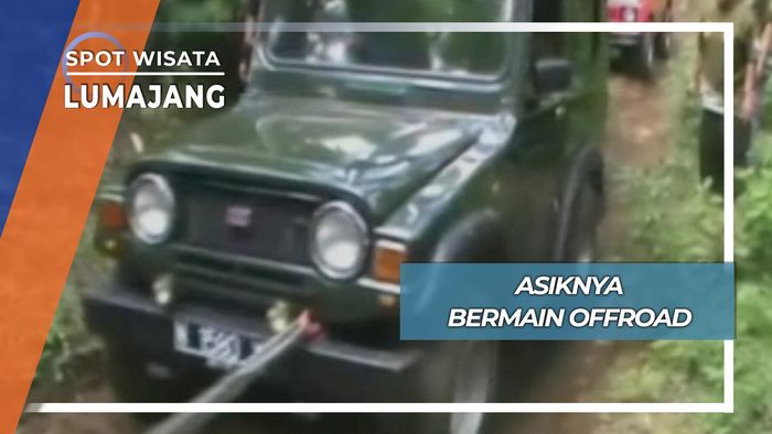 Asiknya Bermain Offroad, Lumajang 