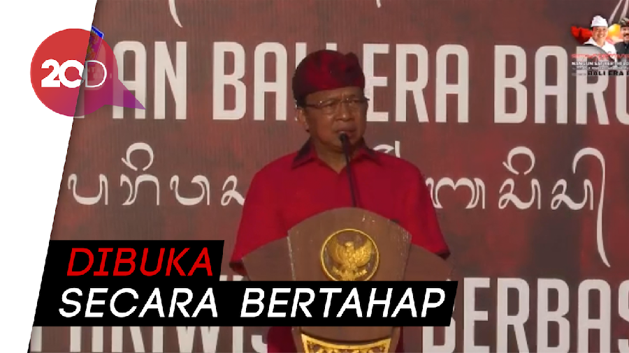 Bali Buka Wisata untuk Turis Domestik Mulai Besok