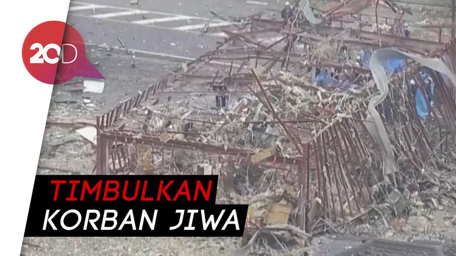 Restoran di Jepang Hancur Gegara Ledakan Gas