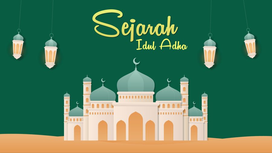 Sejarah Idul Adha, Pengorbanan Nabi Ibrahim dan Putranya