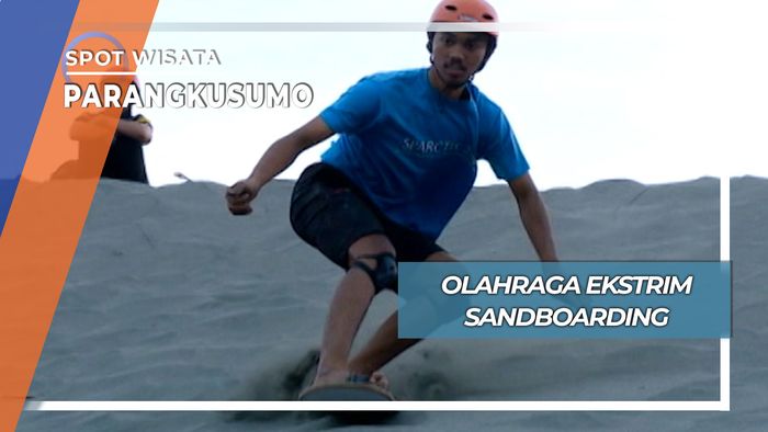 Uji Nyali Sandboarding Gumuk Pasir Parangkusumo Gunung Kidul