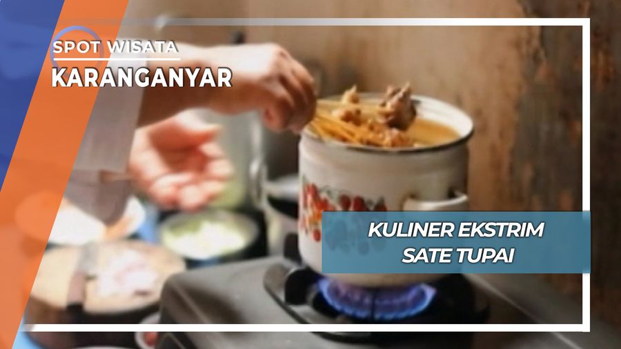 Kuliner Ekstrim, Sate Tupai Tawangmangu Karanganyar