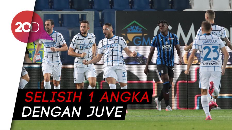 Inter Finis Kedua Serie A Setelah Kalahkan Atalanta