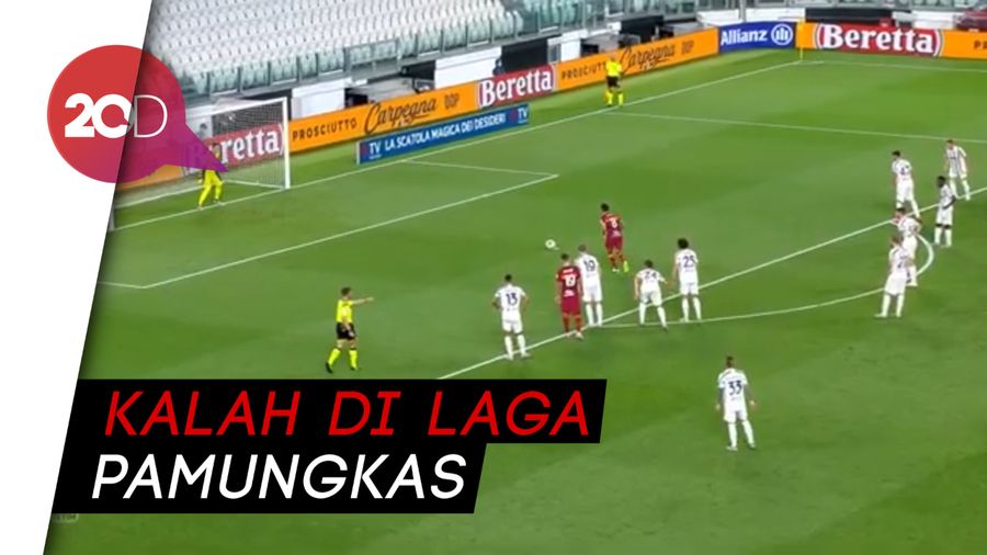 Kalahkan Juve, Roma Coreng Pesta Juara Bianconeri