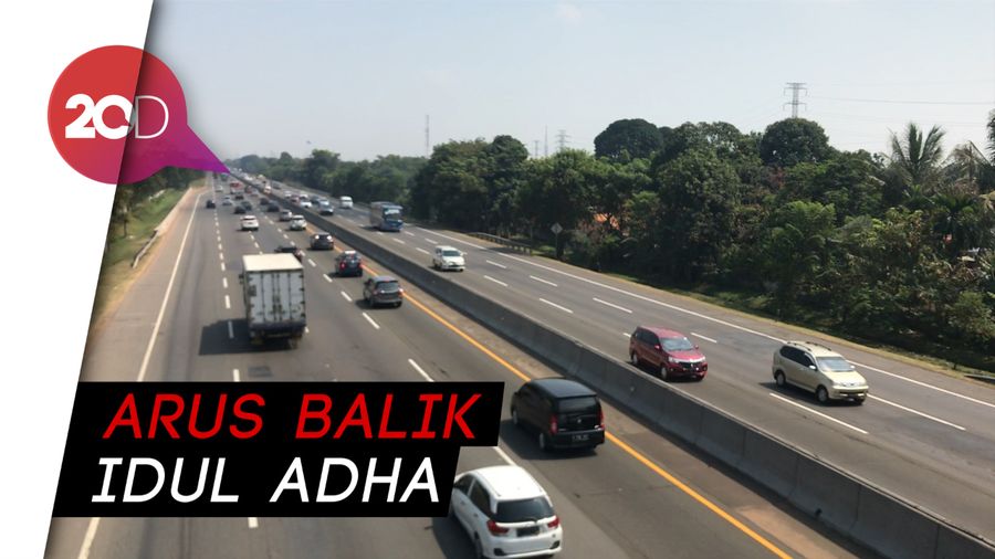 Minggu Pagi, Lalin di Tol Jakarta-Cikampek Ramai Lancar