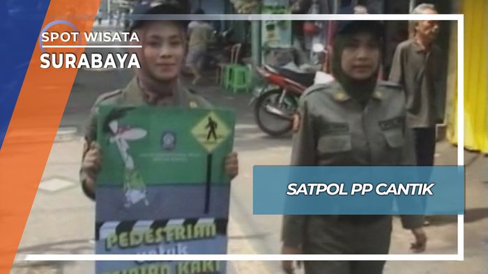 Satpol PP Cantik, Surabaya