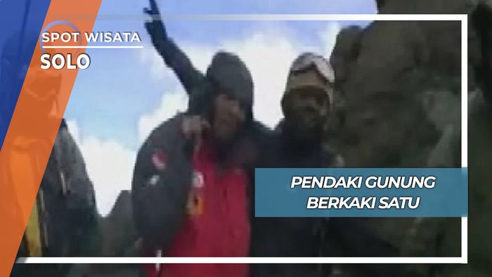 Pendaki Gunung Berkaki Satu, Solo