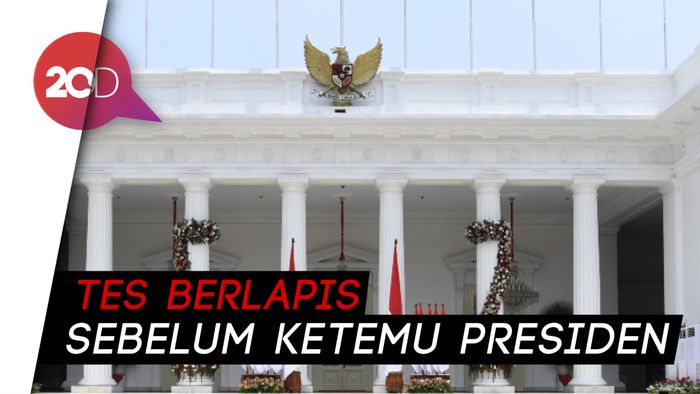 Melihat Pengetatan Protokol Kesehatan di Istana Presiden
