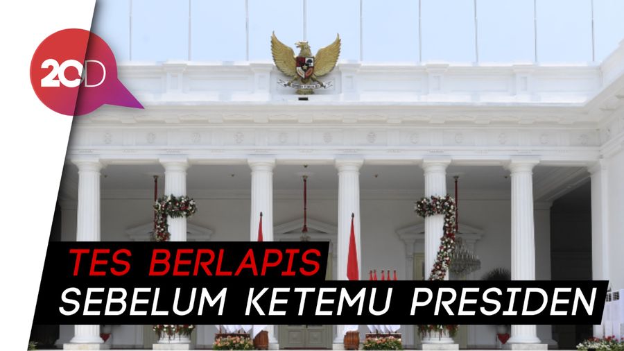 Melihat Pengetatan Protokol Kesehatan di Istana Presiden