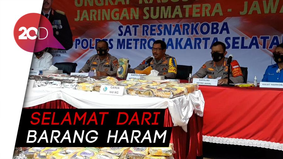 Ratusan Kg Sabu-Ganja Diamankan, Kapolda: 975 Ribu Orang Selamat