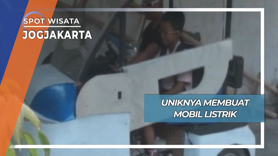 Kreatifitas Membuat Mobil Listrik, Yogyakarta