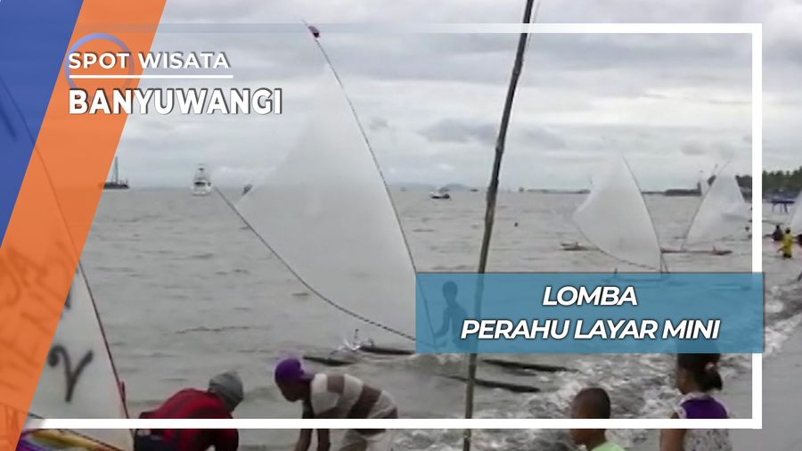 Lomba Perahu Layar Mini, Banyuwangi
