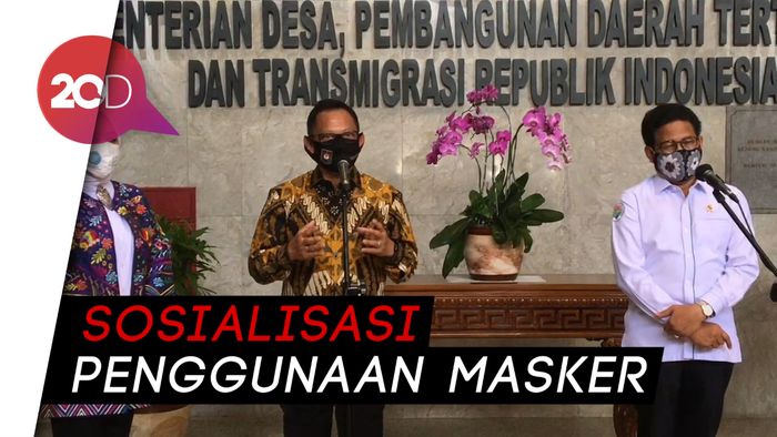 Bertemu Mendes, Mendagri Bahas Kampung Bebas Covid-19