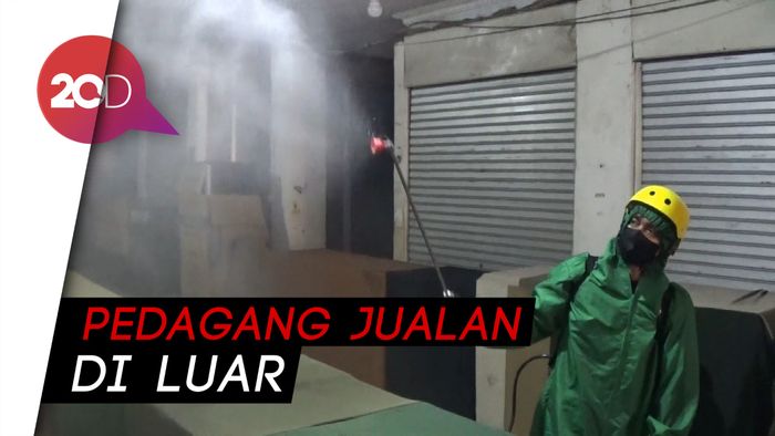 Dua Pedagang Positif Corona, Pasar Sentral Pinrang Ditutup