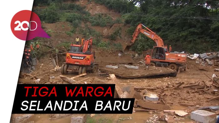 Total 14 Korban Jiwa Akibat Longsor di Korea Selatan